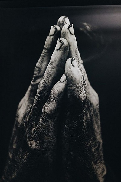 Praying hands of Faith